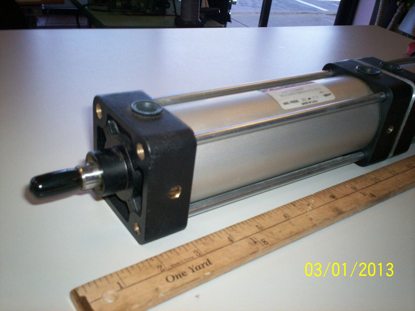 New Smc Nca1b250-0600+0175-Xc10 Smc 250 Psi Max Dual Stroke Air Cylinder ,Tg