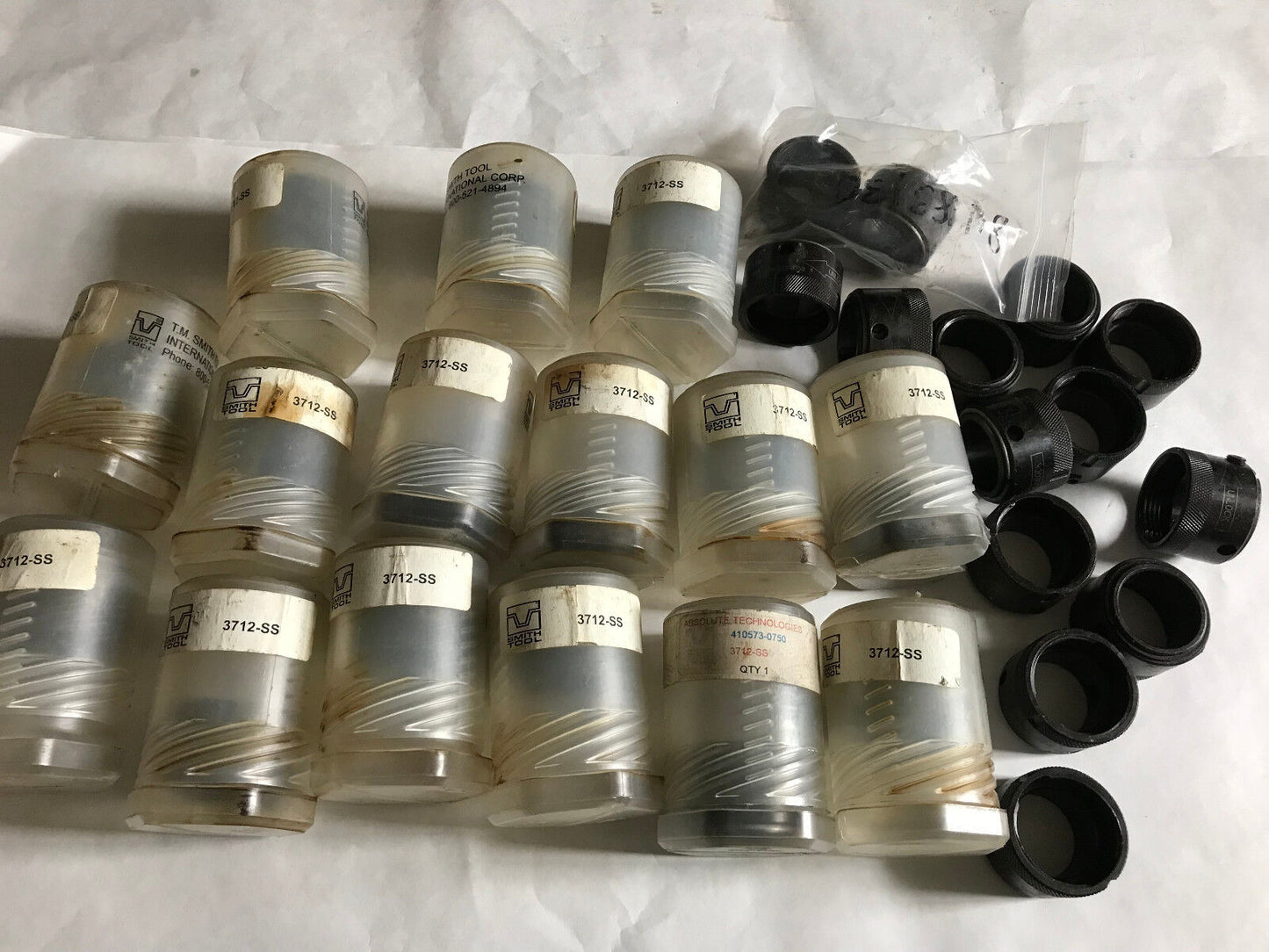 New Smith Tool 3712-Ss Smith Lock Conversion Nuts,3812 For 1.235"Spindle,Ah