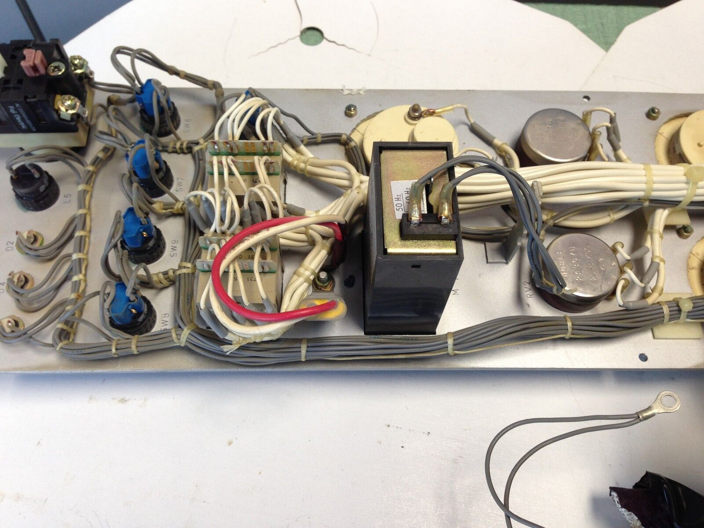 Okuma Howa Cnc Control Panel,Wire Feedrate,Volts,Amps A660-2001-T992,Display,Dc