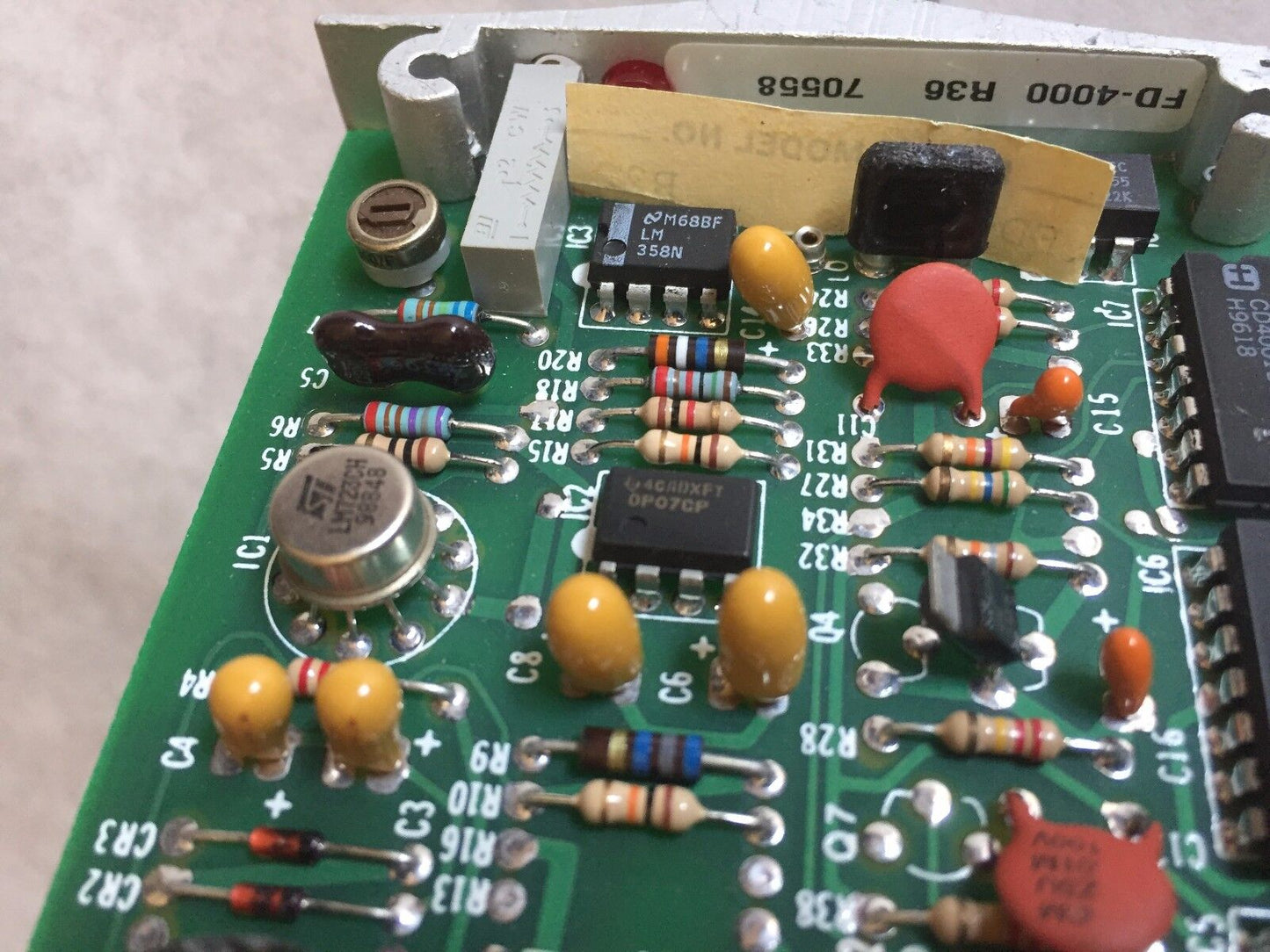 Ronan Fd-4000,Ronan Ss2165h,Piv-O,Fd4000,Ronan Engineering Fd-4000 Pc Board,Cw