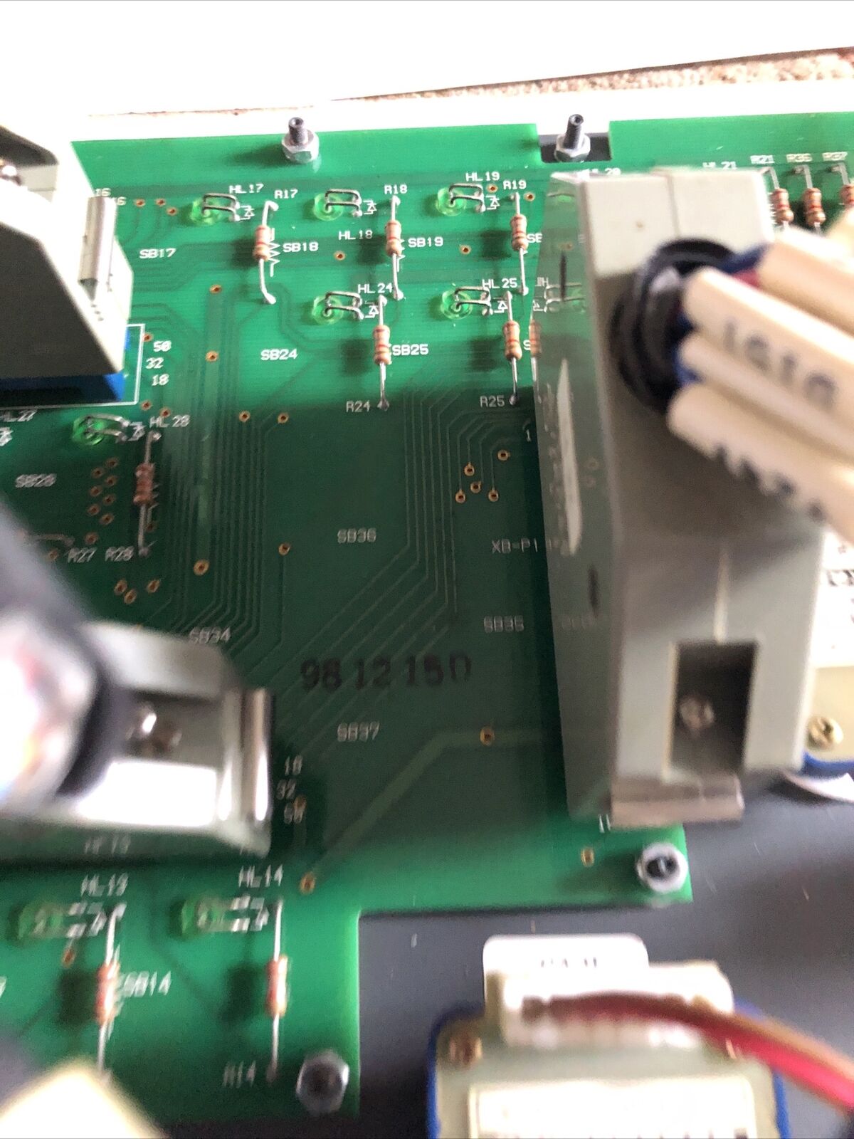 Fanuc A860-0202-T001,981215D,9812150 Pulse Generaotr/Control Panel Display,Bw