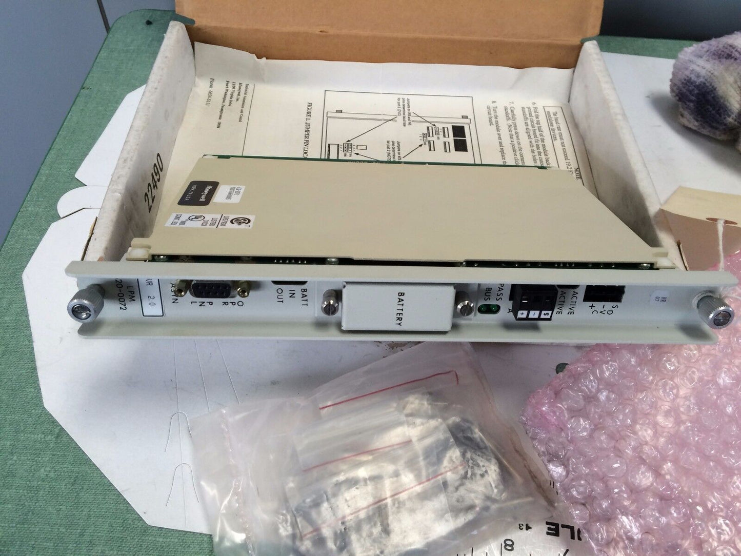 New Issc Processor Module Loop Honeywell Lpm 620-0072,Y005650600005,Iid21927c,Ej