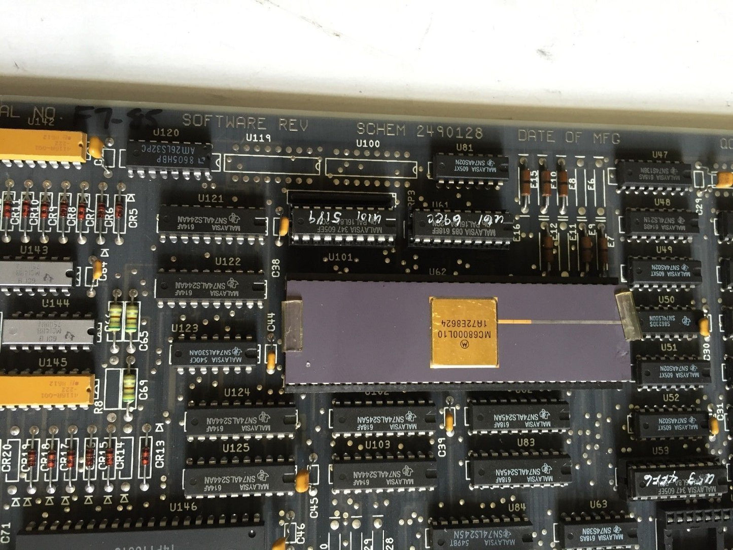 Siemens 565-2120,Texas Schem 2490128 Cpu,2490130-000 Card, 2490129-0001,Ee