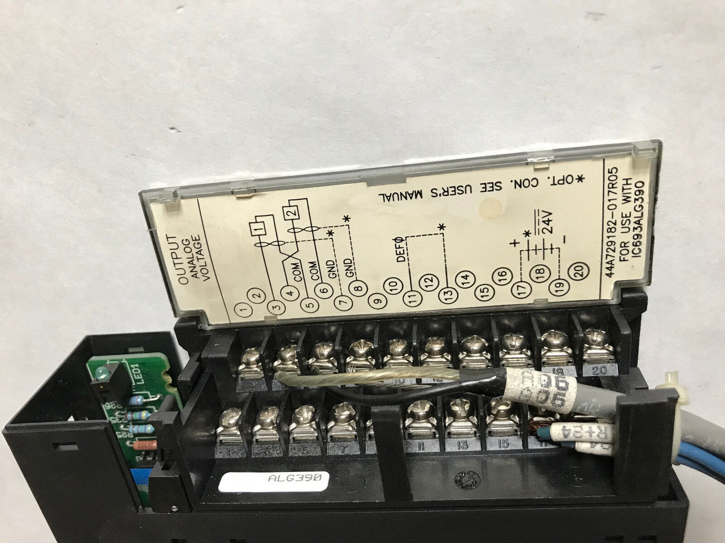 Ge Fanuc Ic693alg390c Series 90-30,1C693alg390c Plc Analog Output Module,Sh
