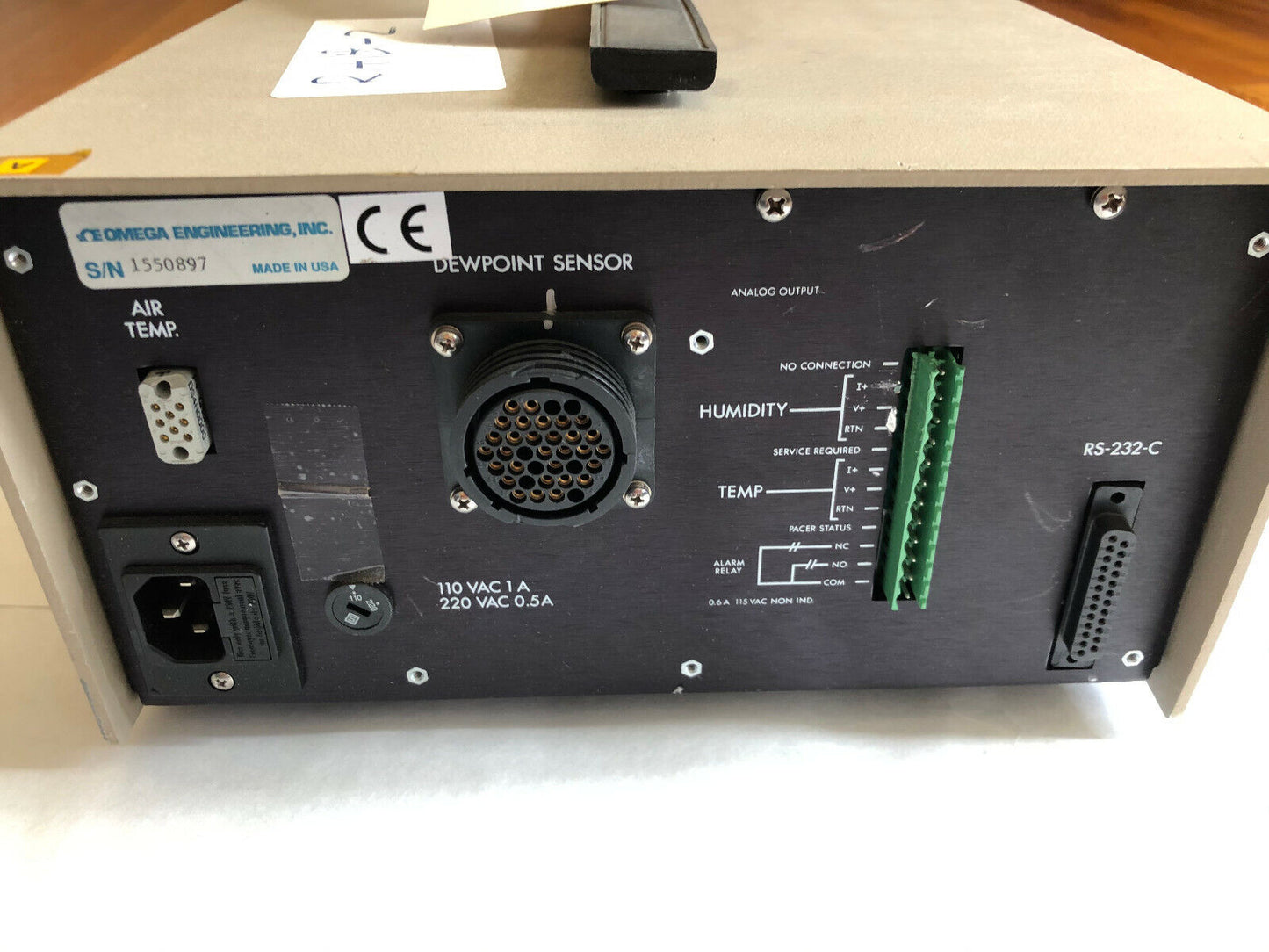 Omega Engineering Inc,Rhb-2,Omega Rhb-2 Controller,Fm