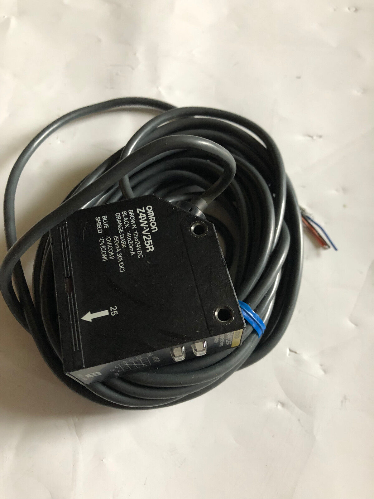 Omron Z4w-V25r Displacement Sensor,Omron Z4w V25r,Cw