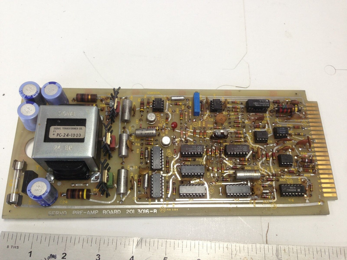 Servo Pre-Amp Board 201 3016-B,Dd