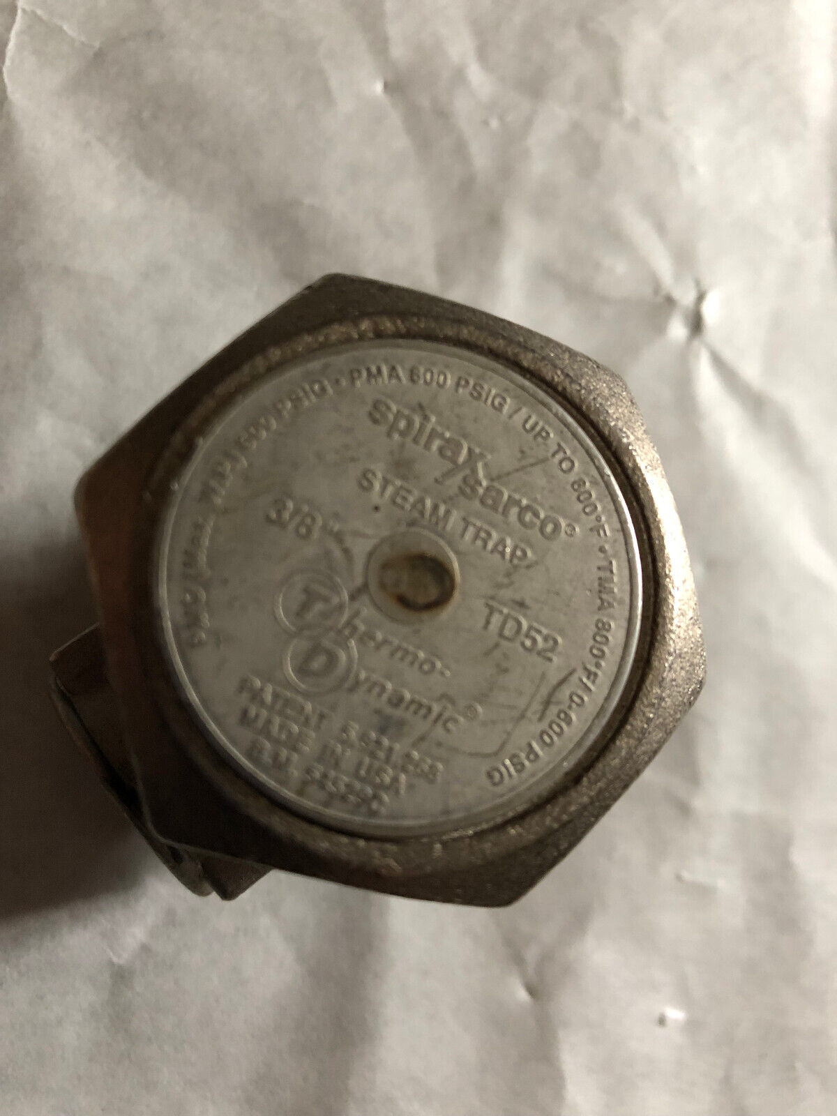 New Spirax Sarco 3/8” Td52 Steam Trap Spirax Sarco 54529C,Thermo Dynamic,Bm