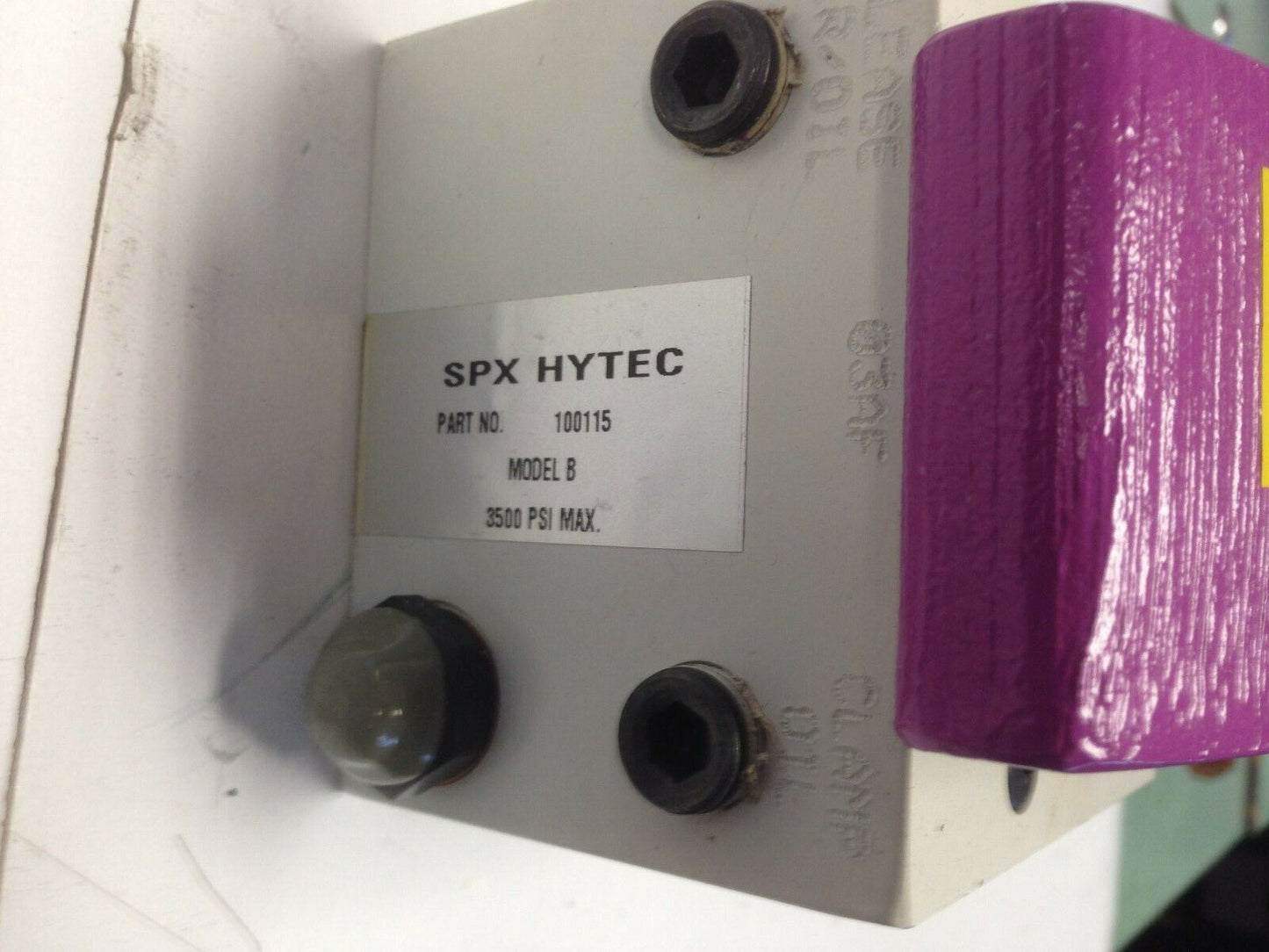 New Spx Hytec Model B Hydraulic Work Supports, 10015, 3500 Psi 7290703,Ag