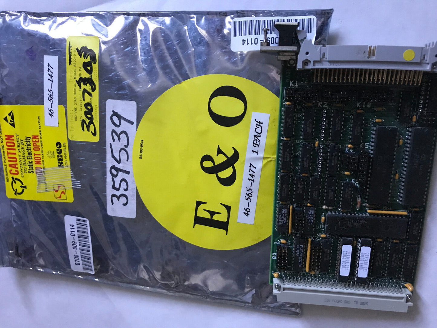 Bep 3007303,Bep 3007327,Mizar 0138301 Serial I/O Adapter,Bep 2593434 Rev G,Tl