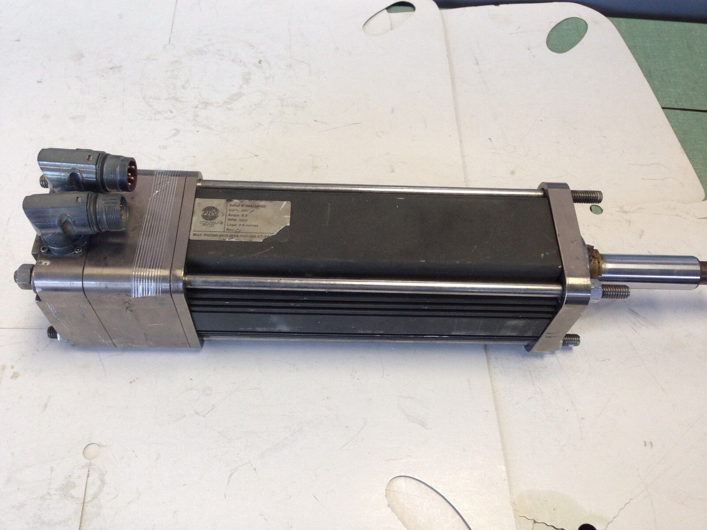 Comau Pico Pico40-0605-Mxx-Ku1-268-Xt Servo Actuator,5.3 A,3000 Rpm,0.5 Lead ,Tg