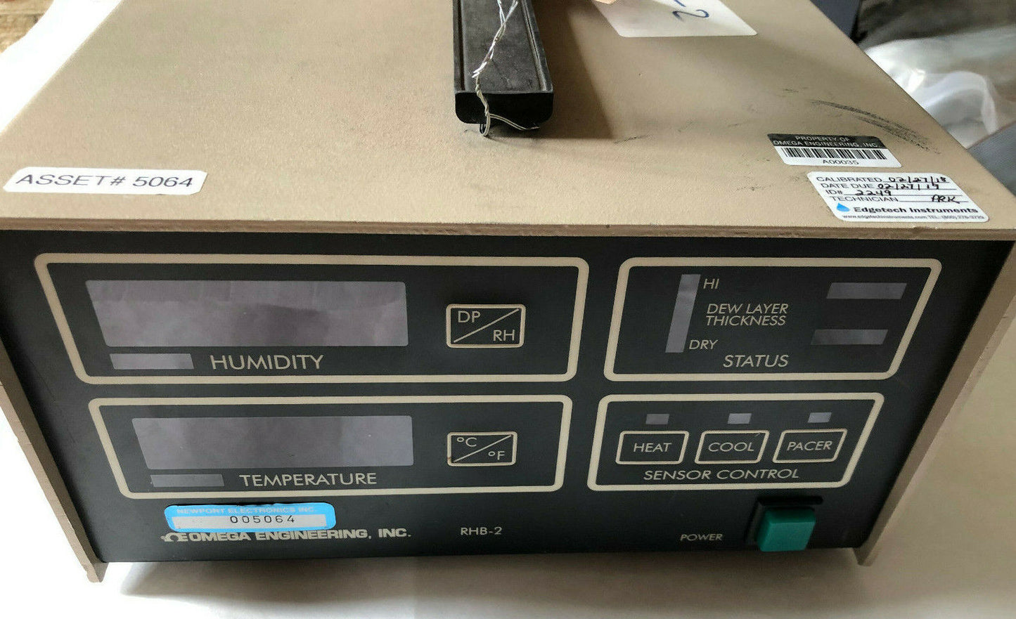 Omega Engineering Inc,Rhb-2,Omega Rhb-2 Controller,Fm