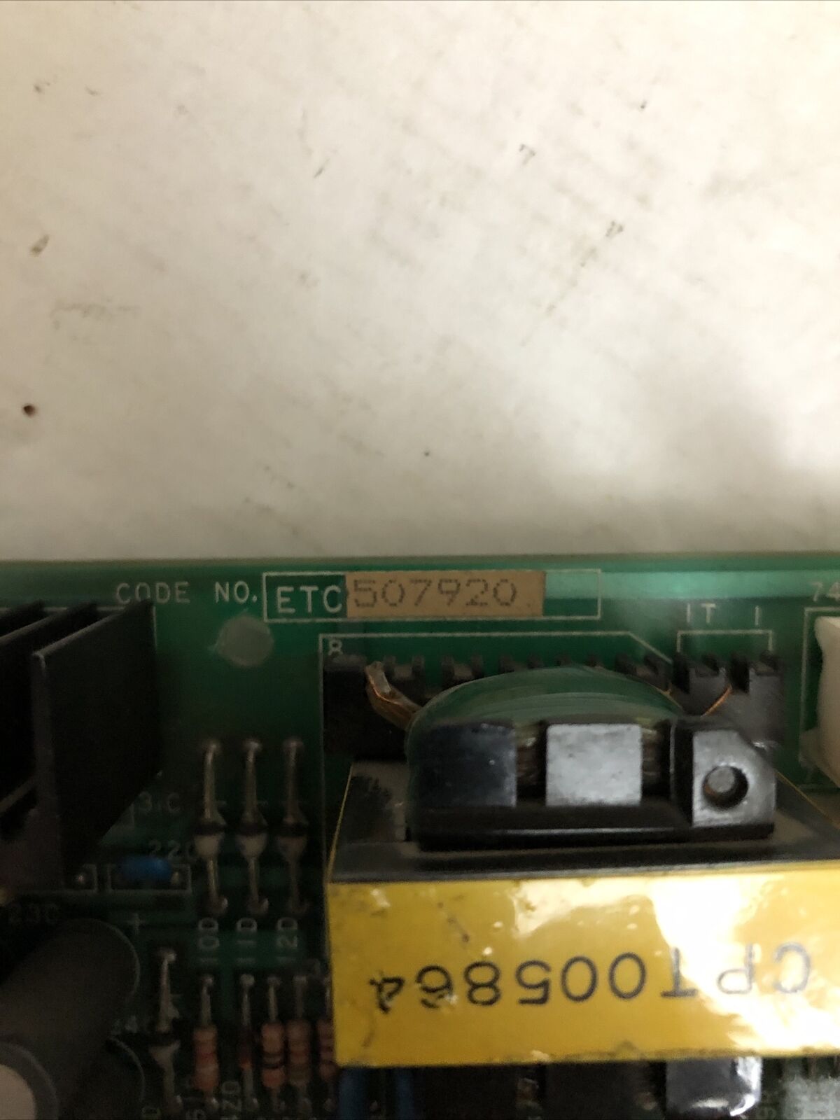 Yaskawa Jpac-C263,Ypct11045-1-3 / Type Jpac-C263,Yaskawa Etc507920,Bm