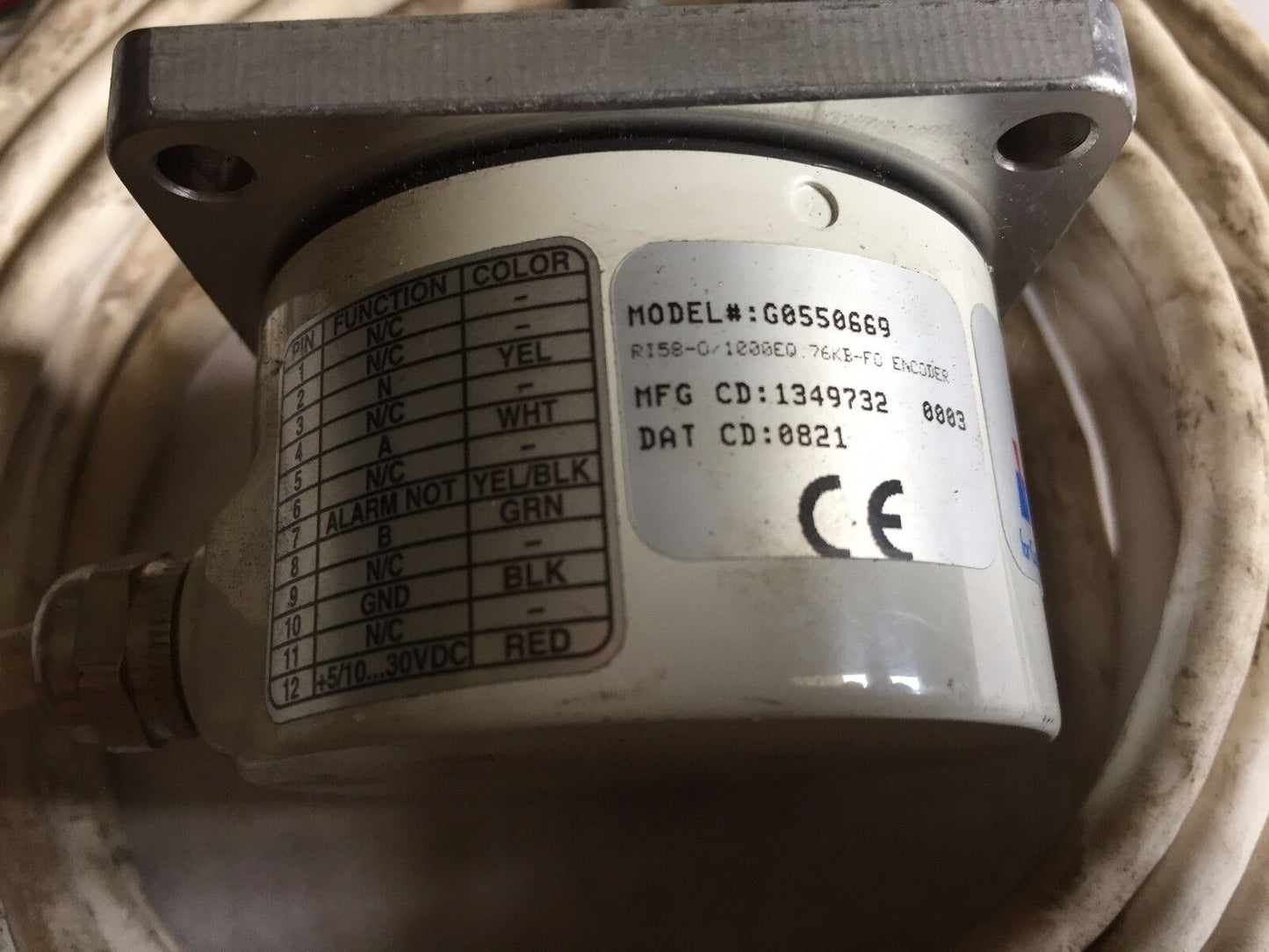 Danaher Controls G0550669 Encoder,Danaher Controls G8550669,Ey