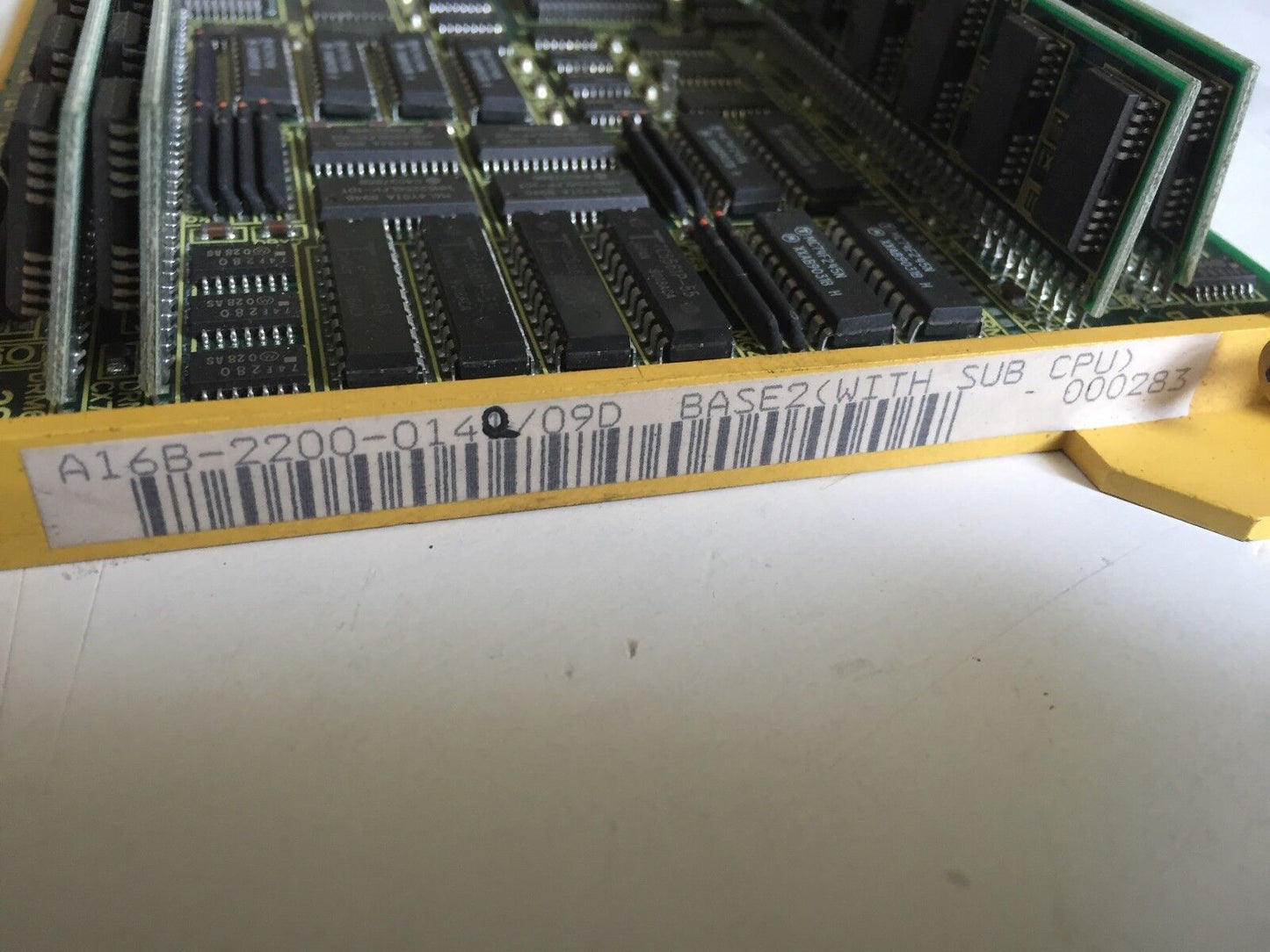 Fanuc A16b-2200-0140/09D Base 2 (With Sub Cpu) 000283 Board,A20b-2000-003 01A,Fk