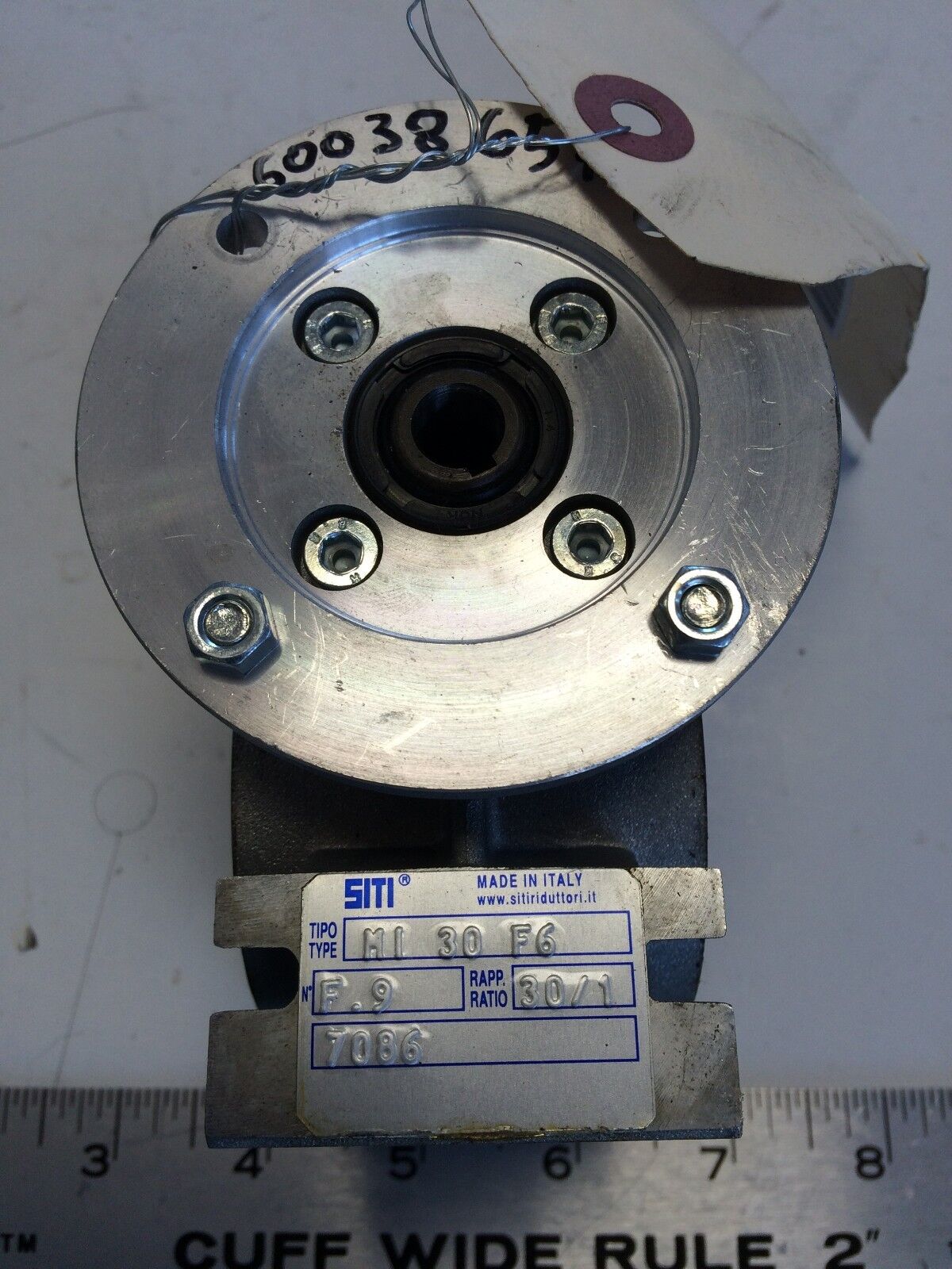 Siti Mi 30 F6 Gear Reducer,30:1 Ratio,9Mm & 14Mm Bore Diameter,Siti M1 30 F6,Bp
