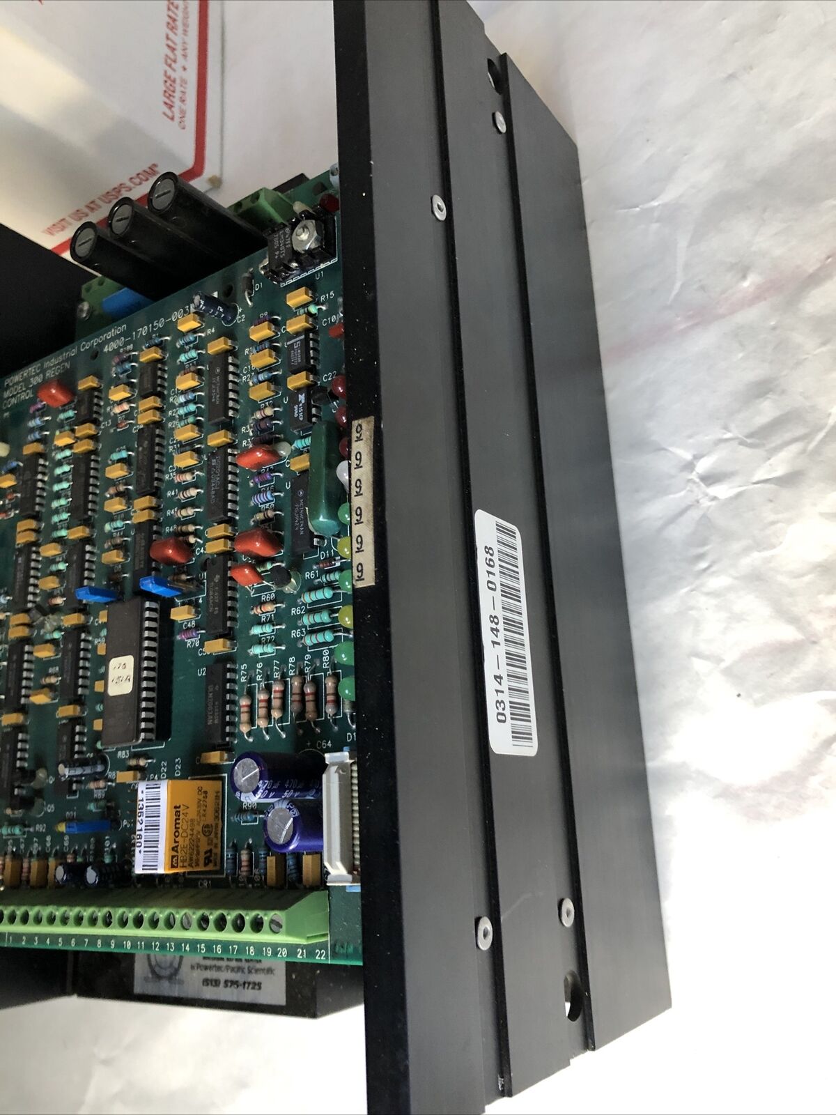 Powertec 4000-170150-003,C0-5-3R2ch000 Controller,4.4 A 1/4-1/2Hp 300 Regen,Fa