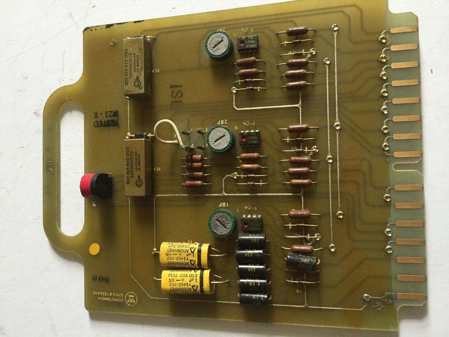 Westinghouse 212P070h01a,1556A46g08 Pc Board Style 1556A46 ,Ea
