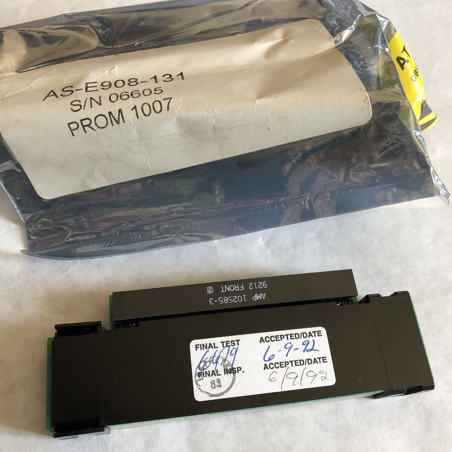 New Modicon As-E908-131, Prom 1011,As E908 131,Ec