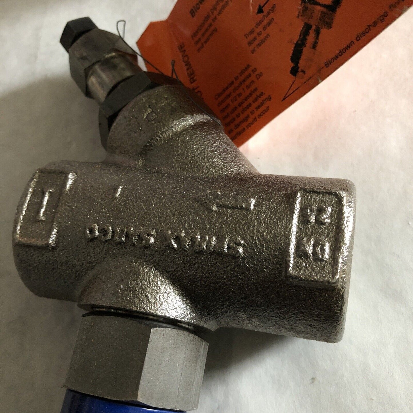 Spirax Sarco Td42l L16 W/ Blowdown Valve Thermodynamic 1” Steel Steam Trap,Bg