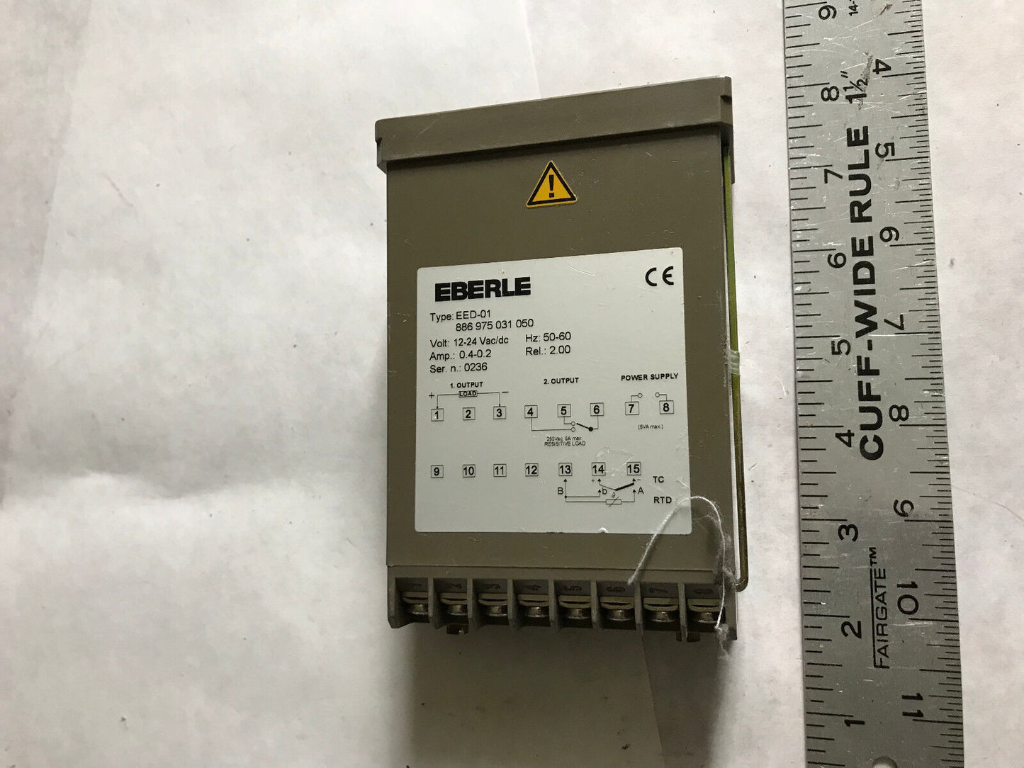 Eberle Tr-6200N 886975031050 Temperature Controller,Tr-6200,Eq