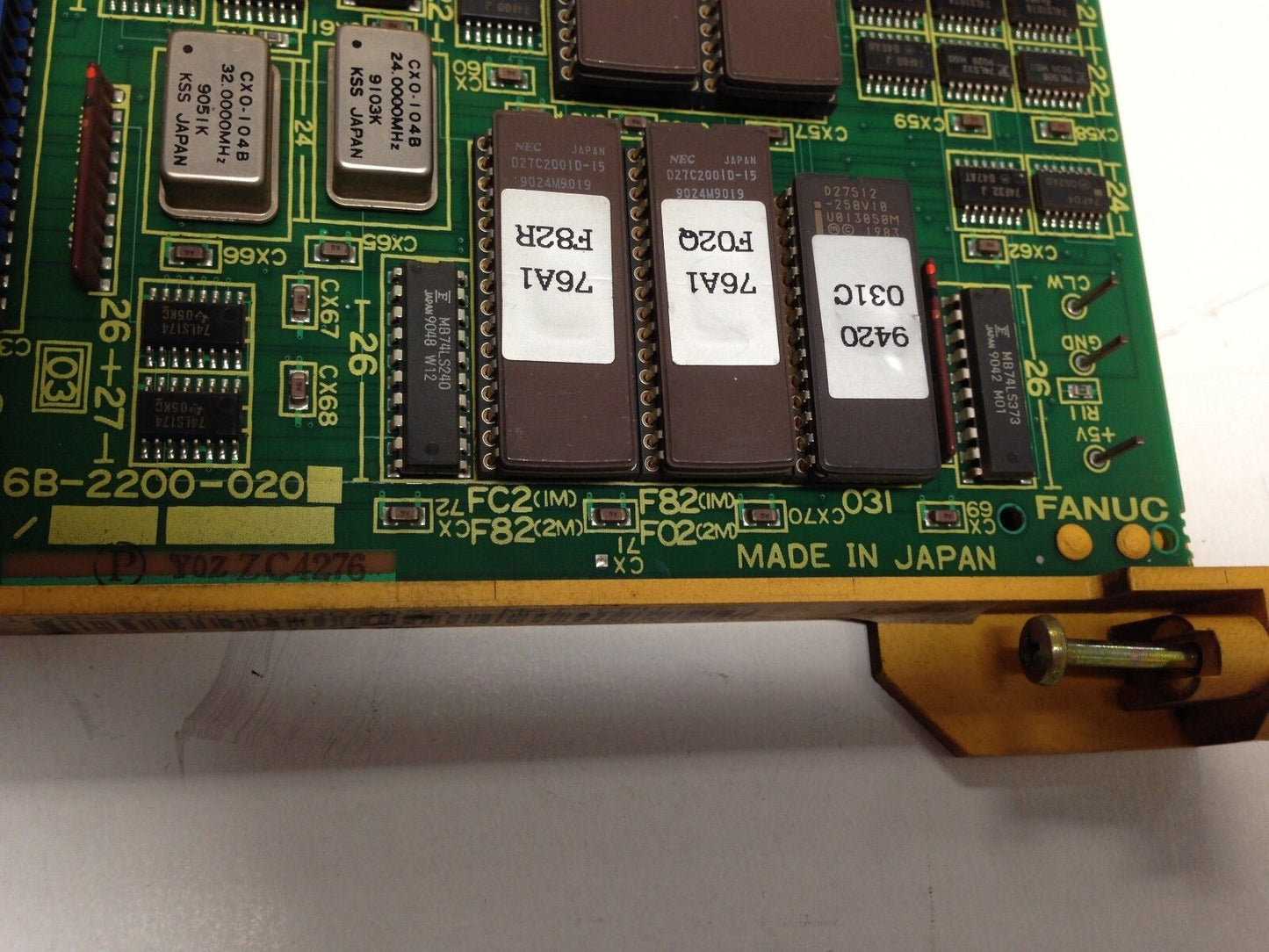 Fanuc A16b-2200-0200/03A Main Cpu Pc Board A16b-2200-0200,Dc