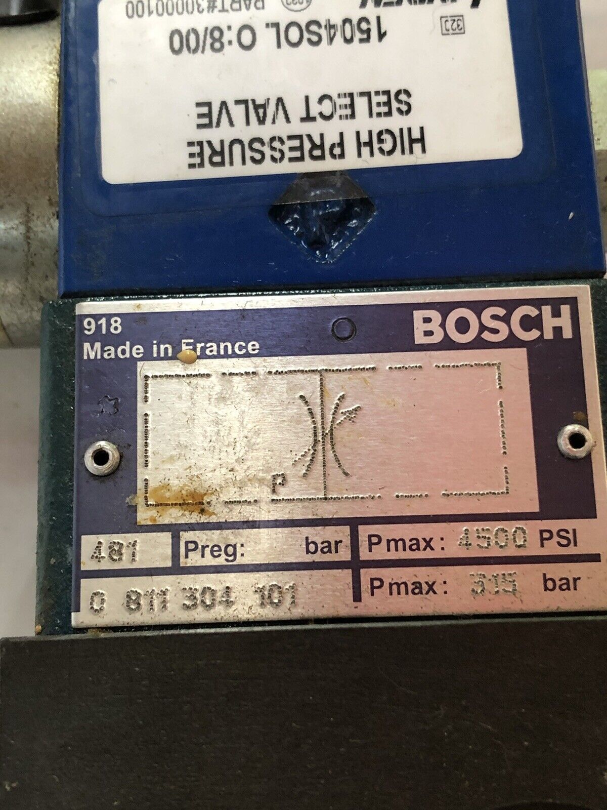 Bosch 0 810 091 227 Directional Control Valve 0 811 304 101,1504Sol,Tj