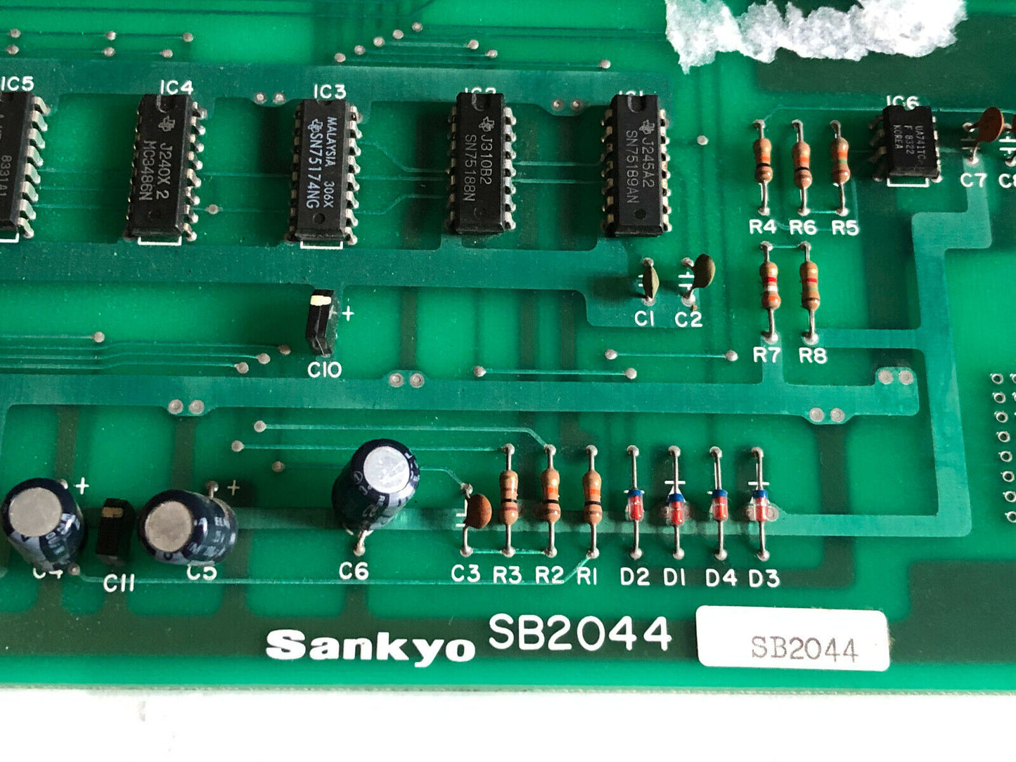 Sankyo Sb 2044 Control Board,Fi