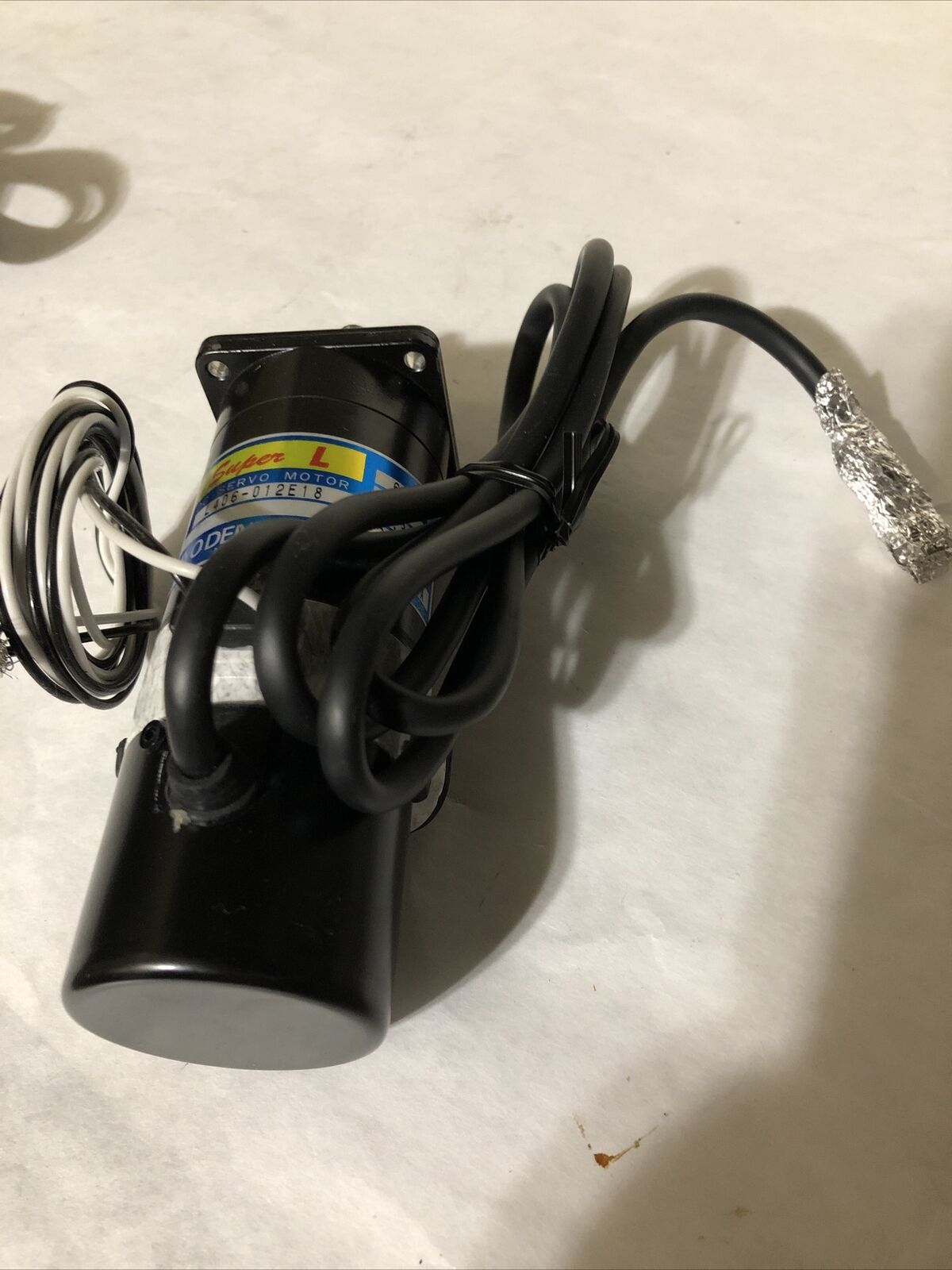 New Sanyo Denki L406-012E18 Super-L Dc Servo Motor, 60W,75 Vdc,Bq