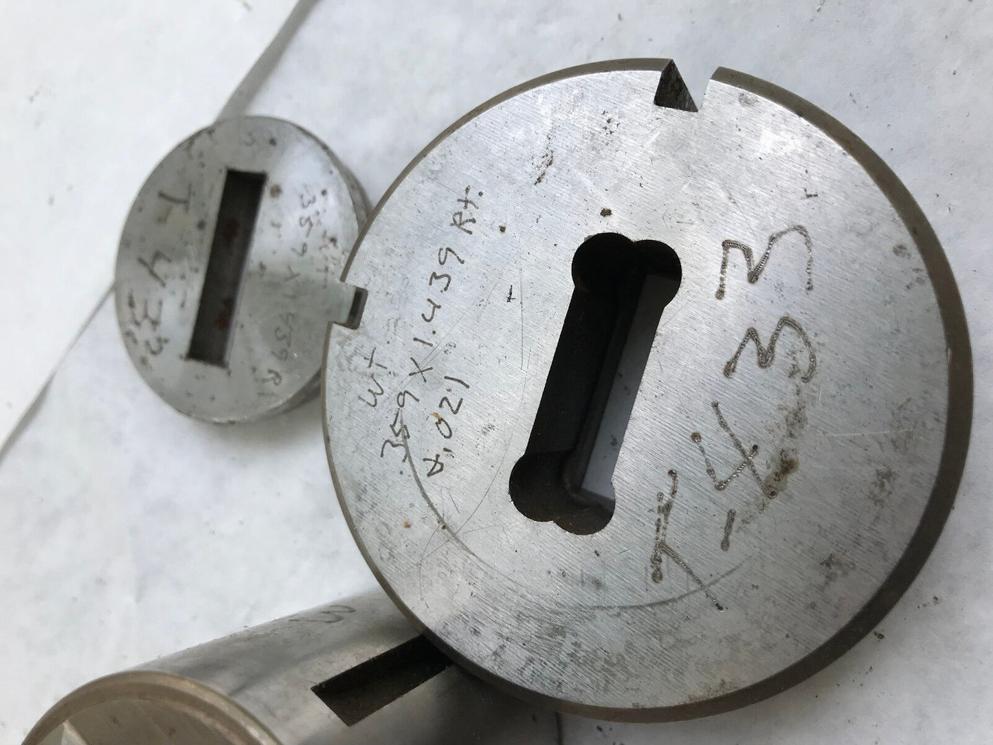 Wilson Wt .359"X1.439" Rectangle Thick Turret Punch Die,Tf