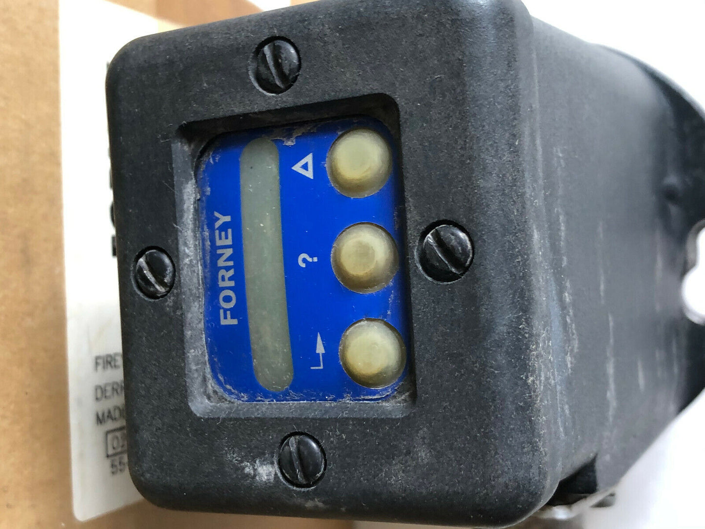 Forney 7819506 Detector Flame Uv Gas 24Vdc Programable Super Controller,Em