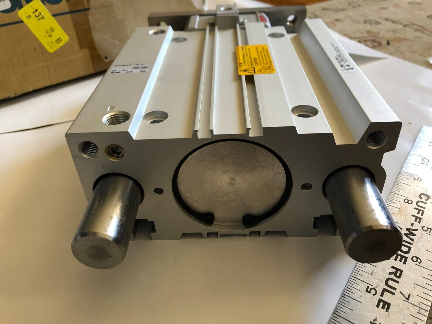 New Smc Mlgpm63tf-125-F Slide Cylinder,Smc Mlgpm63tf 125 F,An