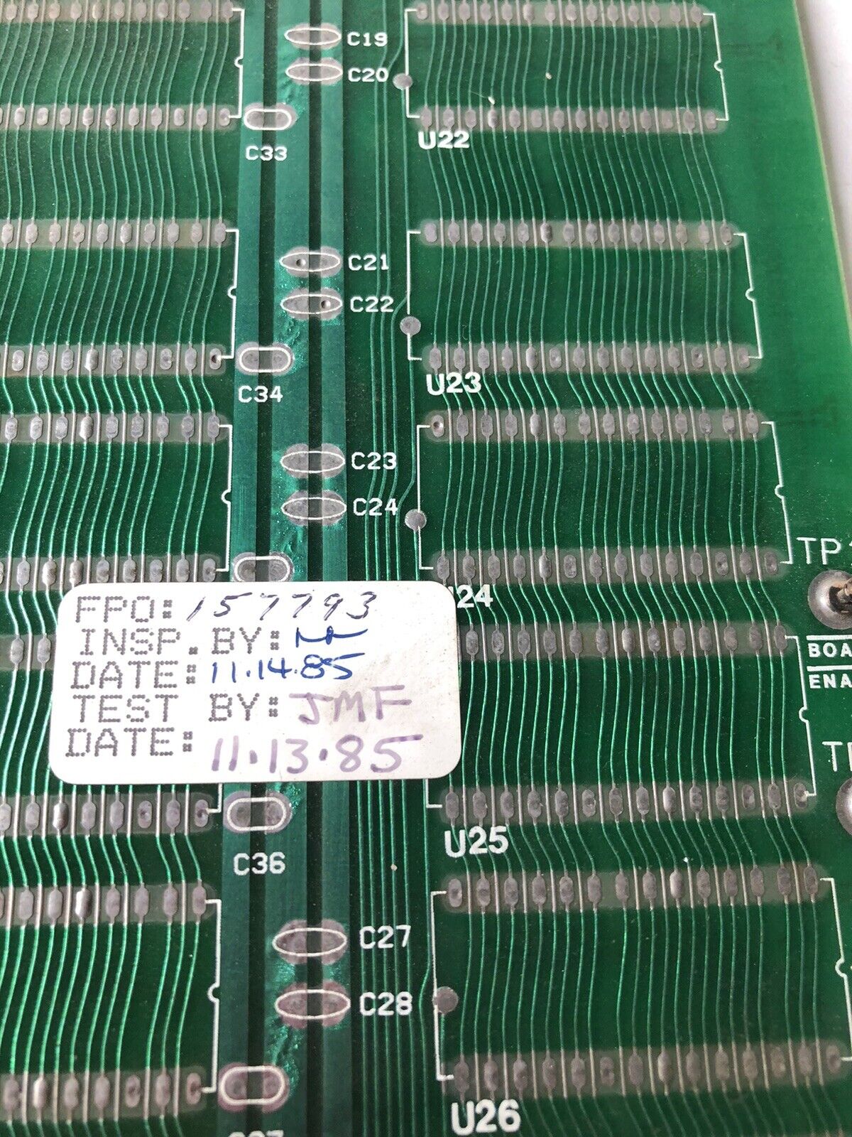 Houdaille 401520-307 Rev E Pram Board Pcb,401519-000 Strippit Turret Press,Fl