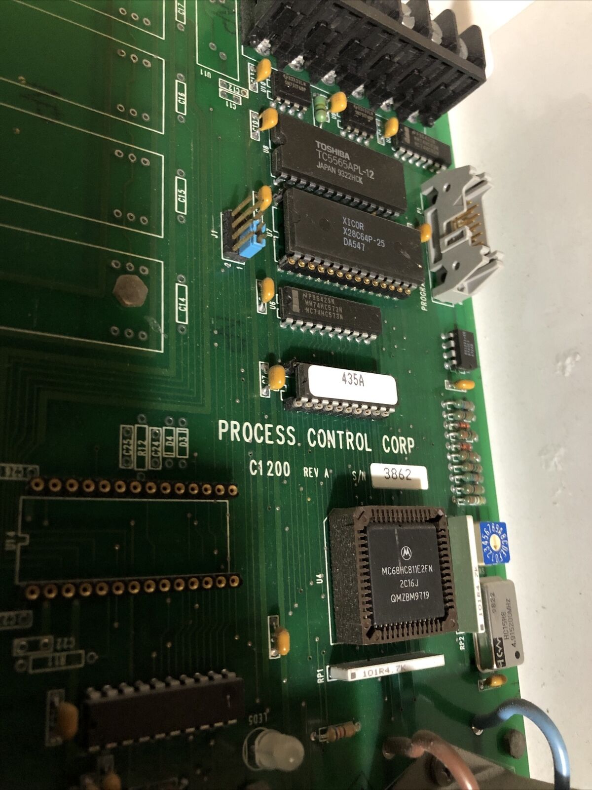 Dm013b000 Process Control Exd0byd Pc Control Board,Exdobyd 1 Phase,120 V,Bl
