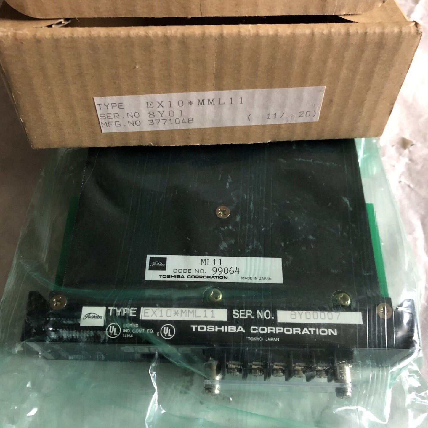 New Toshiba Ex10*Mml11,Ml11 Comp. Link 99062 Modbus Rtu Slave T2,Ex10-Mml11,Eg