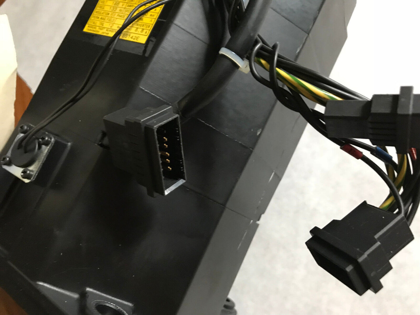 Fanuc A06b-0142-B675#0006,A12/2000,186V 2000Rpm Ac Servo Motor,A860-0360-T201,Ev
