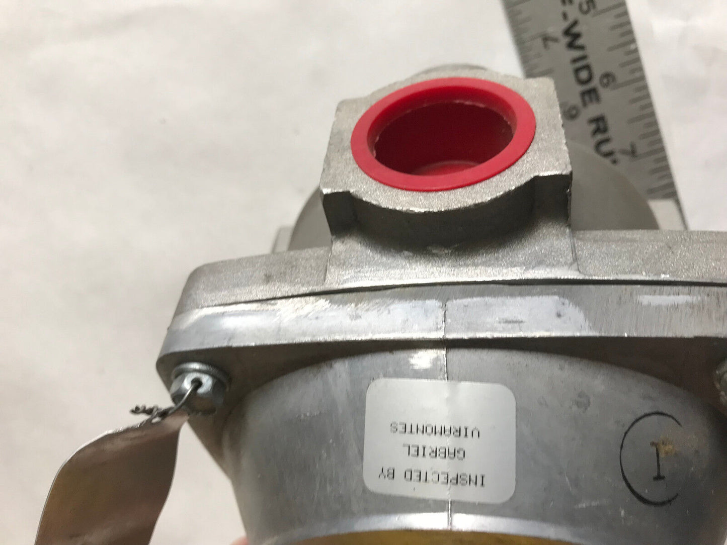 New Asco V710fas Actuator Operated Gas Valve, 1" Npt, 15 Psi,Et