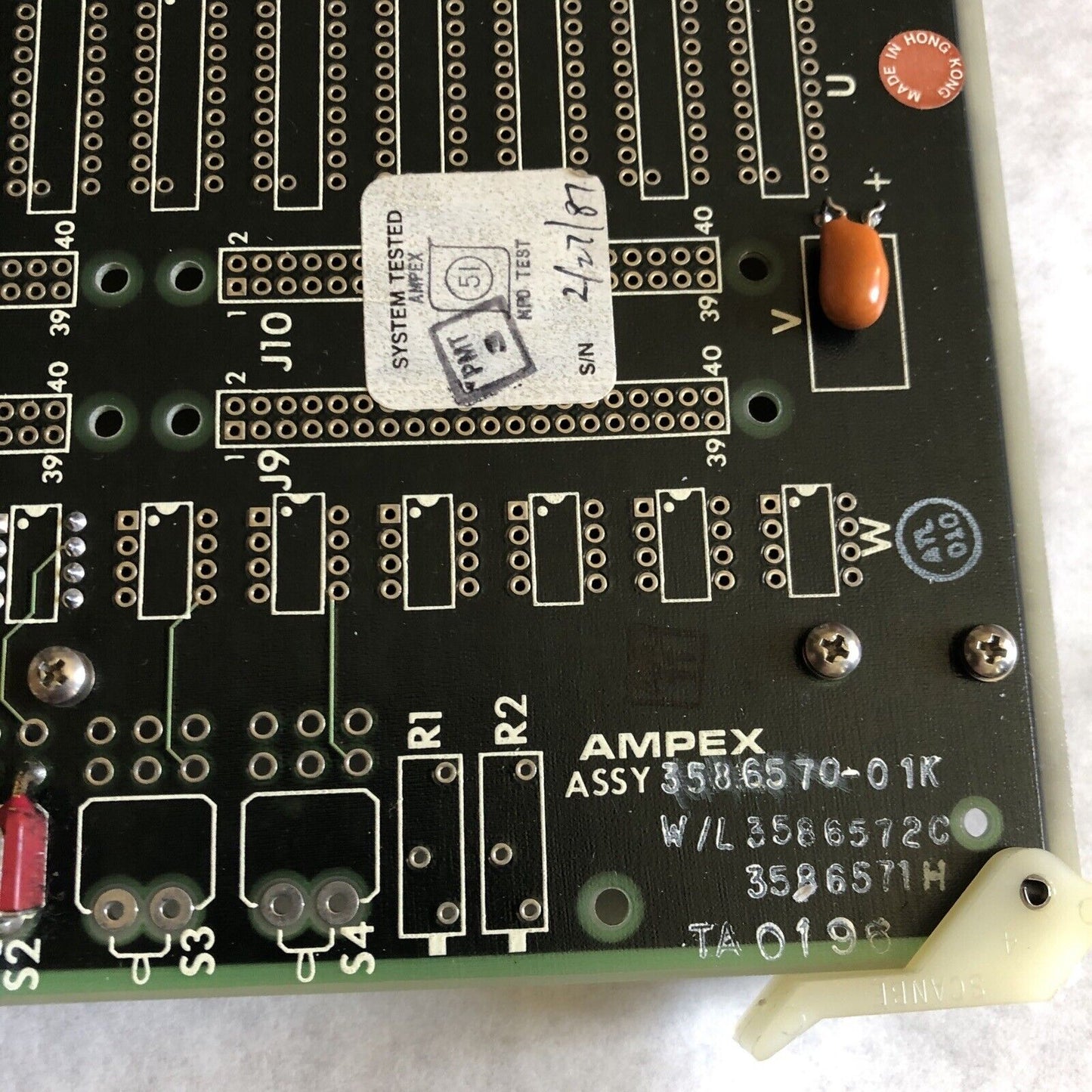 New Ampex 3586570-01K Control Circuit Board Assy 3586572C,3586571H,Ta0196 ,Az