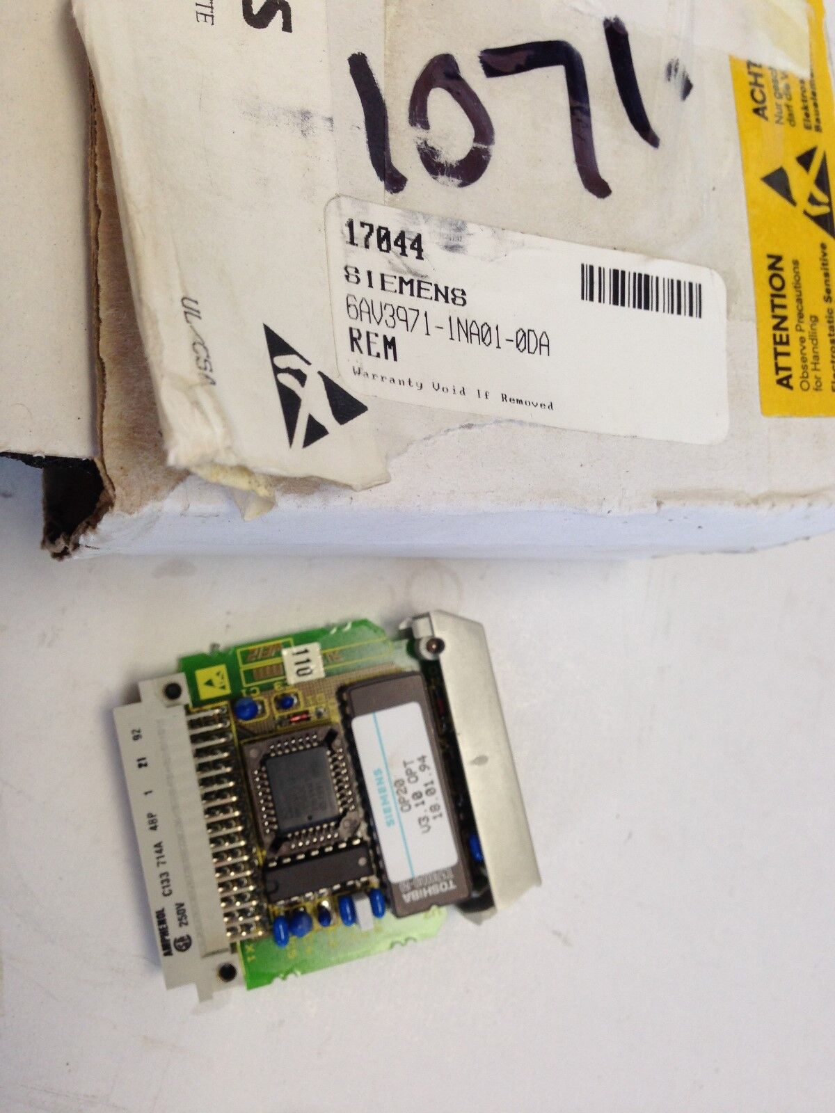 New Siemens 6Av3971-1Na01-0Da0 Memory Module 165C J31070-A4404-F004-B1-85,Sv