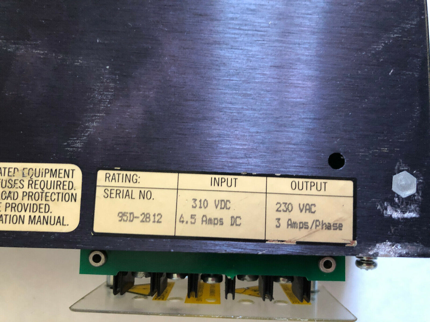 Kollmorgen Bds4a-203J-0001-202B21p,Bds4,310Vdc/4.5Amp In 230Vac/3Amp,Bh