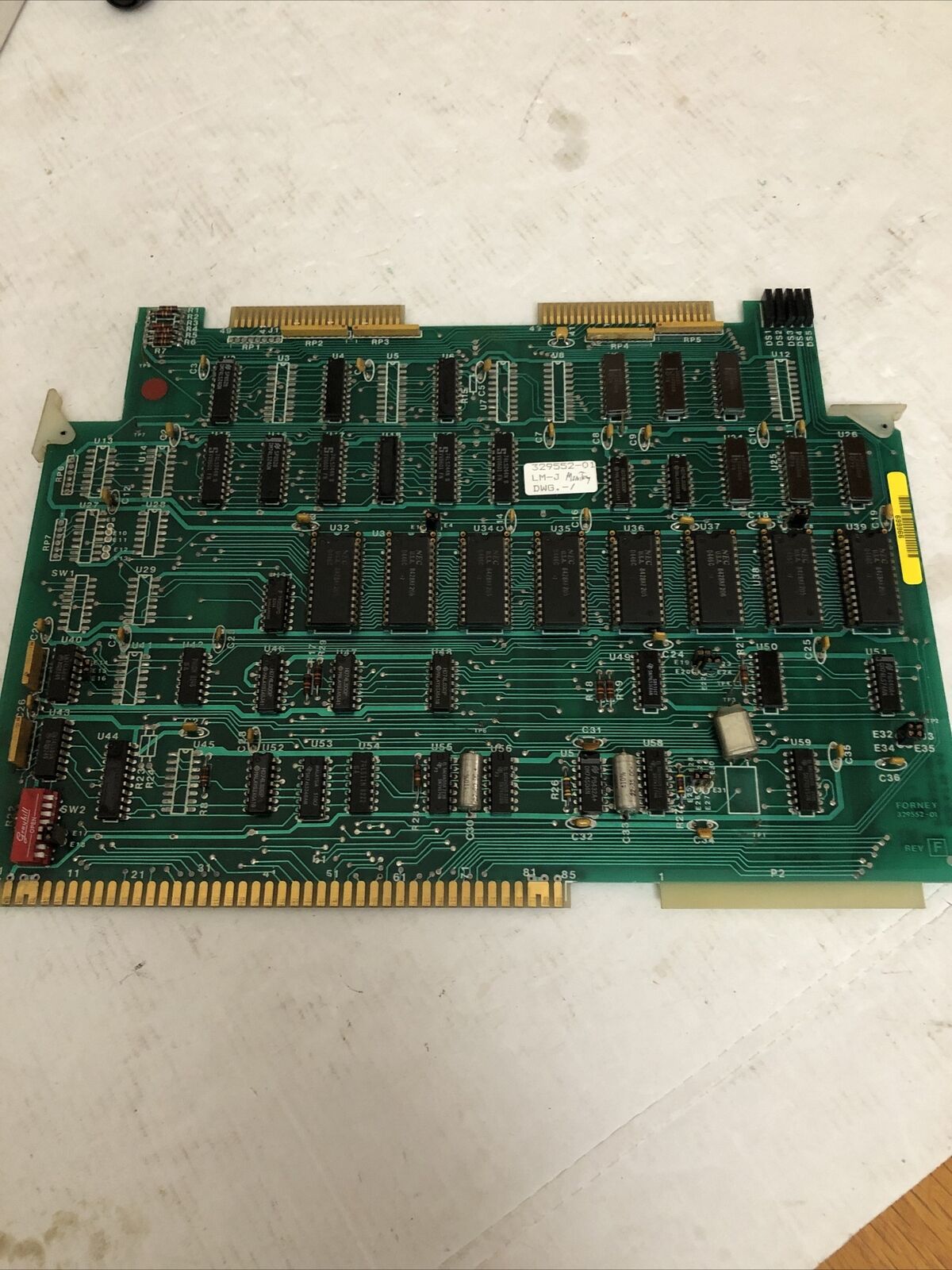 Forney 329552-01 Rev.F,Ecs-A119-01,D-329551-01,32955201 Pcb Board,Eb,Cw,Cr