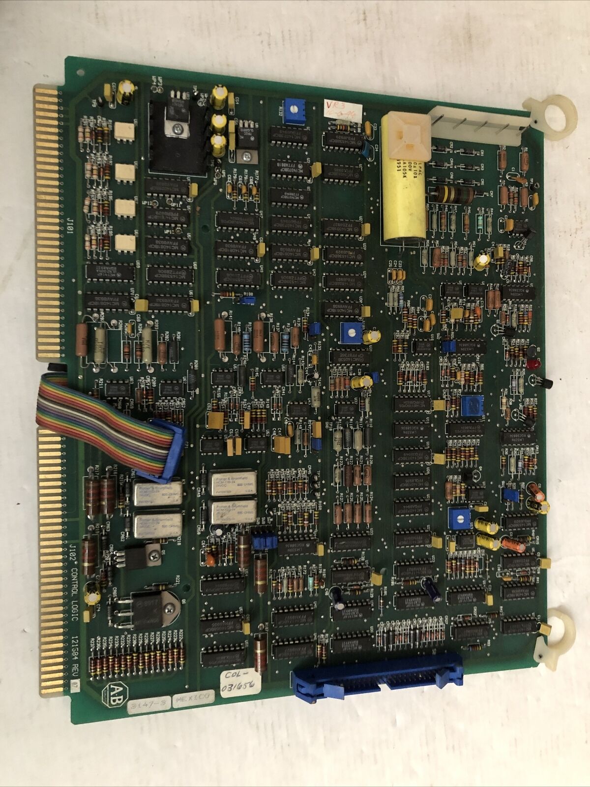 Allen-Bradley 121584 Rev. 07 J102 Control Logic Board,Cu