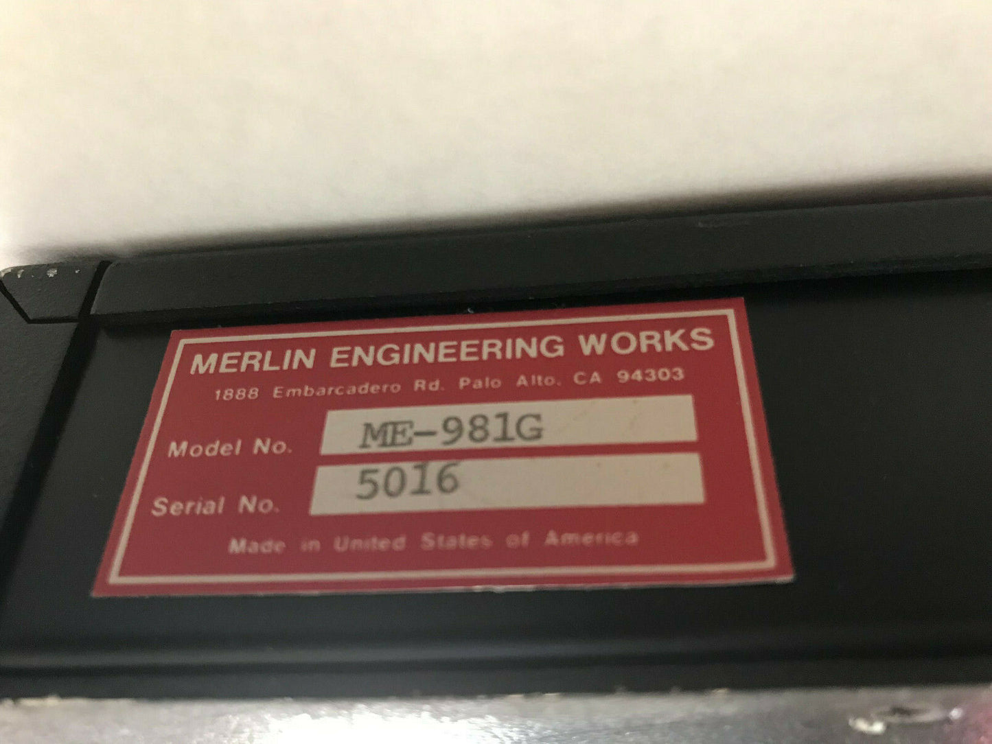 Merlin Me-981G Encoder Me981 Control Processor Plc Controller,Sn