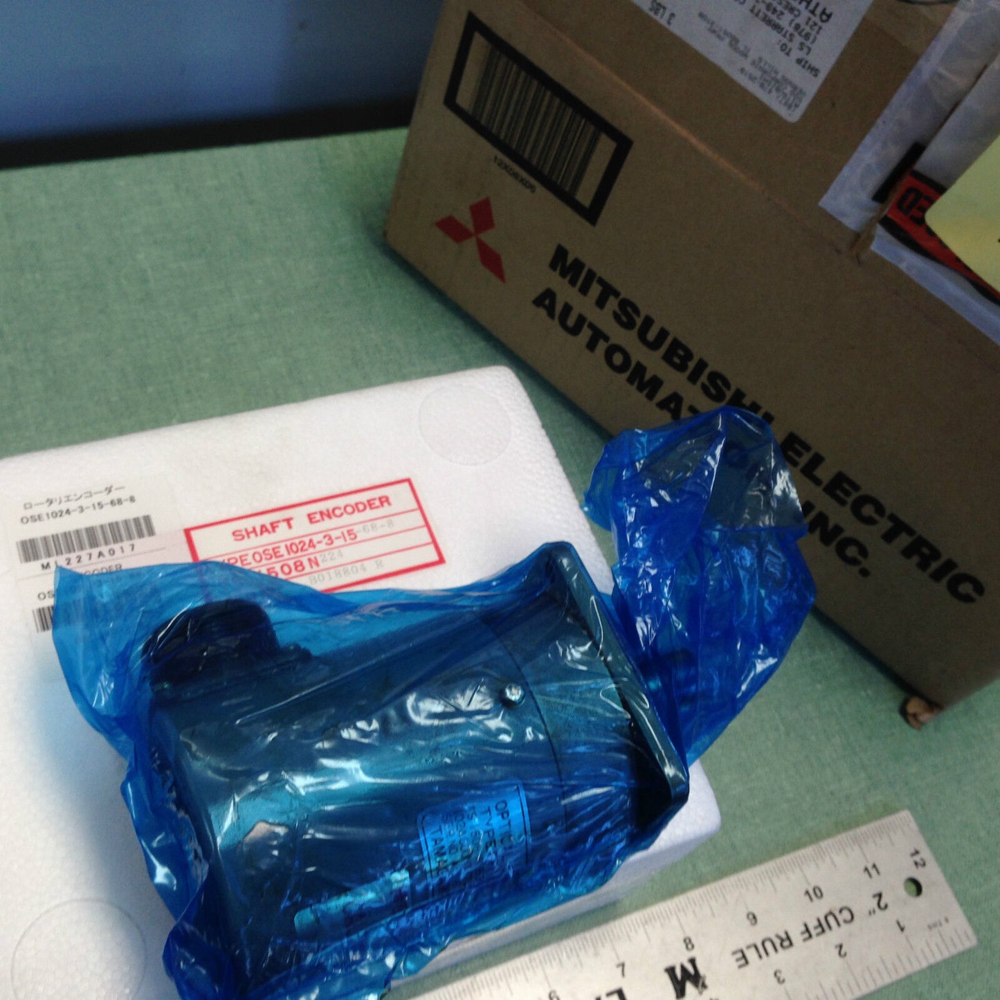 Tamagawa Rfh1024-22-Im-68 Mitsubishi Rfh1024-22-Im-68 Optical Shaft Encoder ,Al