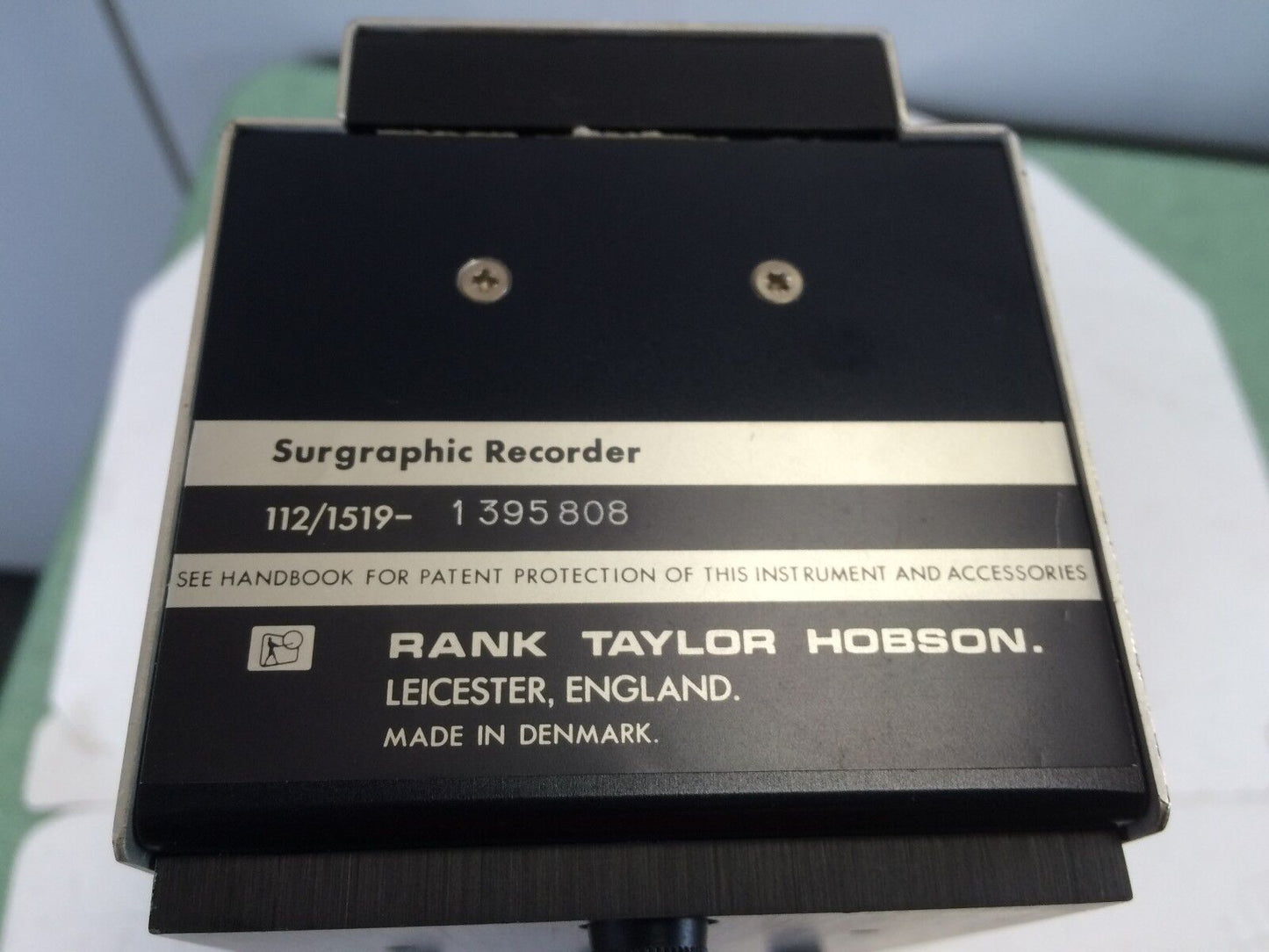 Rank Taylor-Hobson 112/1519 1395808 Surgraphic Recorder,Ex
