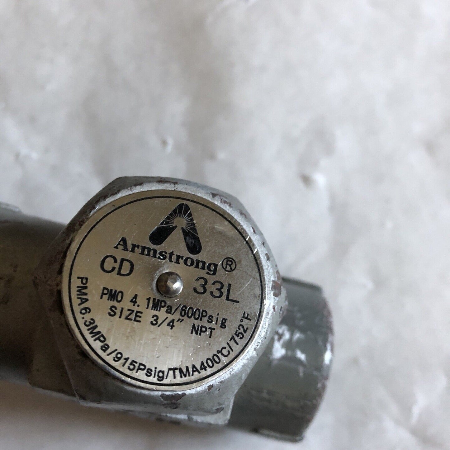 New 3/4" Npt Armstrong Cd33l Pmo 4.1Mpa 600Psig Disc Steam Trap,Ay