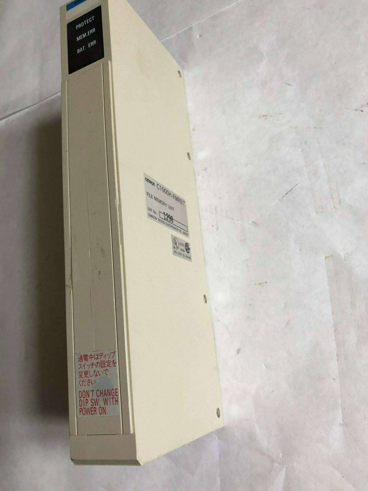 Omron C1000h-Fmr11 Plc File Memory Unit,Omron Fmr11,En