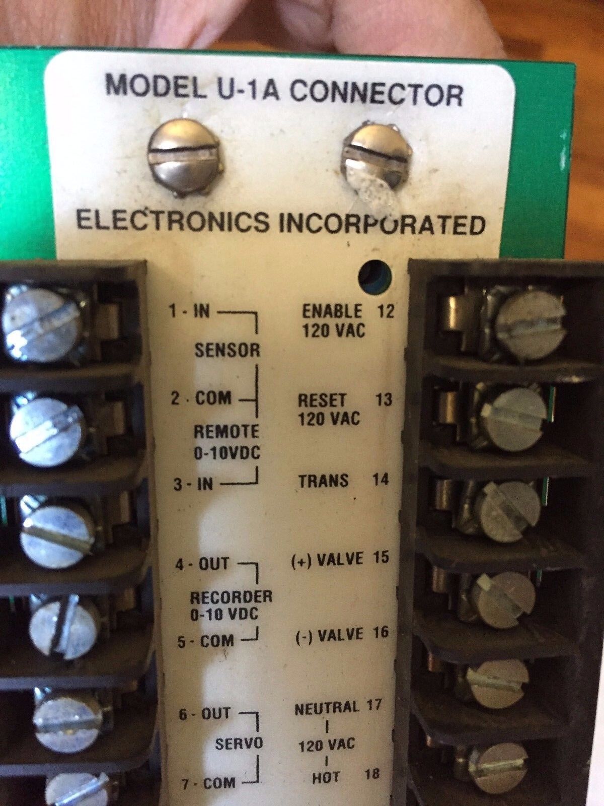 Electronics 360-P, Electronics U-1A Control Module,Wpi 143-022-03,Bl