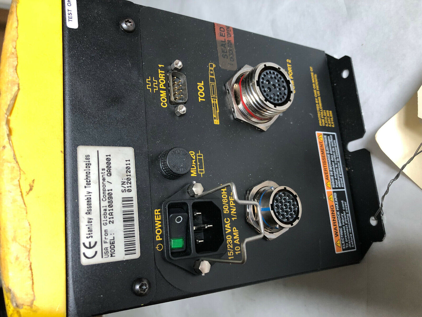 Stanley 21A108901 Nutrunner Controlller,Se