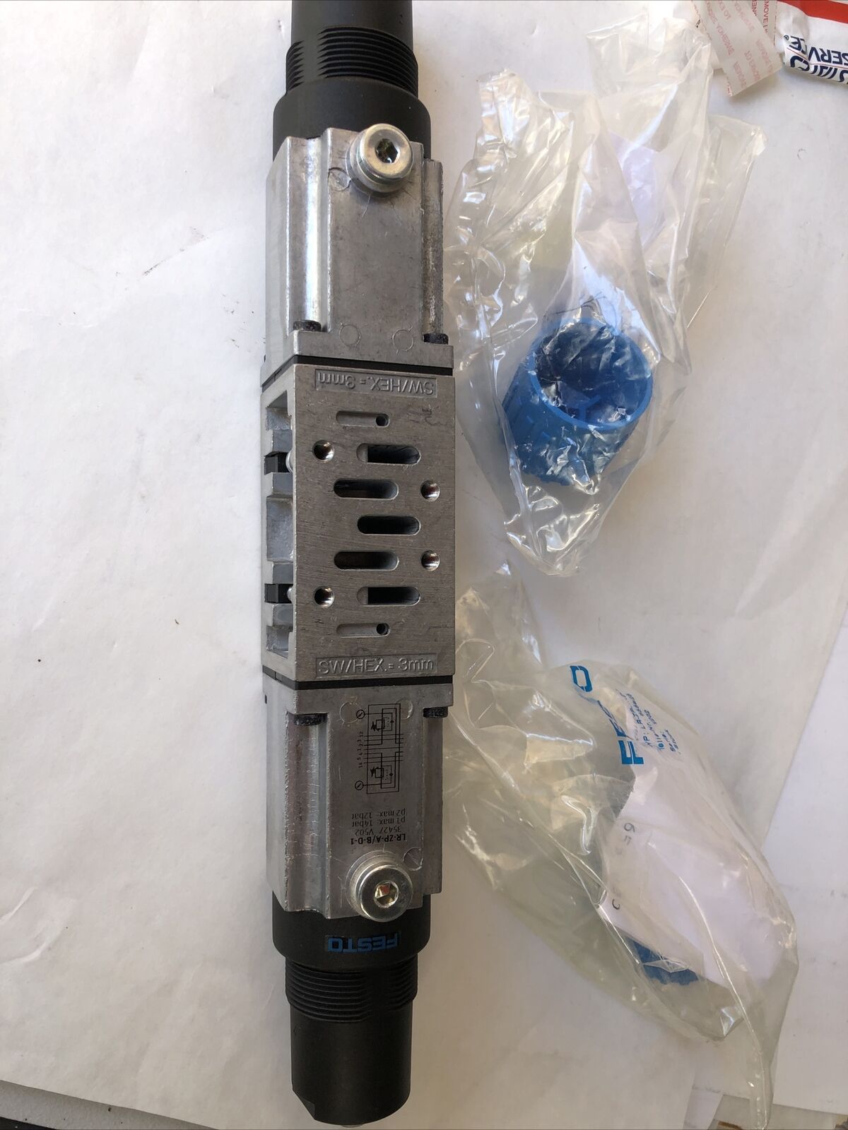 New Festo Lr-Zp-A/B-D1l Pneumatic Solenoid Valve Sw/Hex-3Mm 321 212,Fi